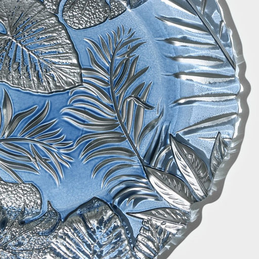 Тарелка Арабис, d=28 см, стекло, голубая - Simaland фото 6