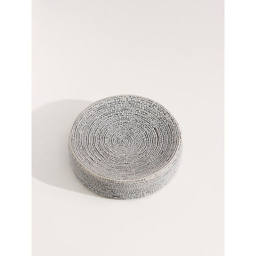 Набор аксессуаров для ванной комнаты Доляна Камень, 4 предмета (дозатор 300 мл, мыльница, 2 стакана), цвет серый  фото 6