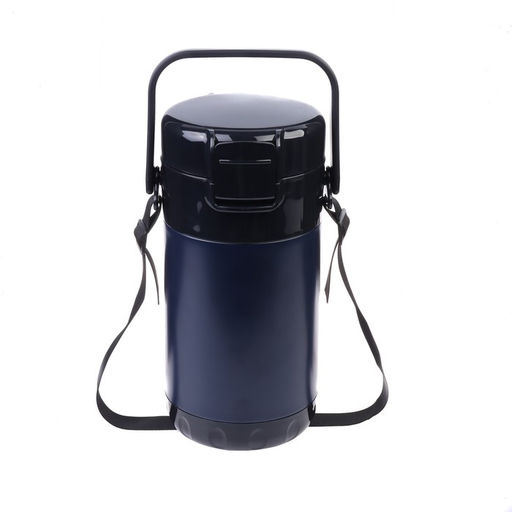Термос для еды, 2.6 л, 4 контейнера, нержавеющая сталь, синий - Simaland фото 2