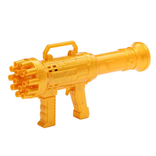 Генератор мыльных пузырей Пулемёт, золотой, 23,6 ? 10,8 см - Funny toys фото 4