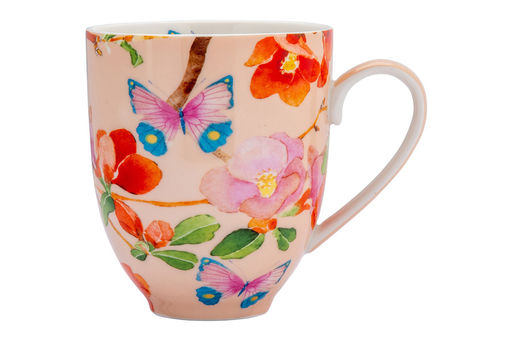 Кружка с подставкой Камелии на розовом, 0,4 л - Maxwell & Williams фото 5