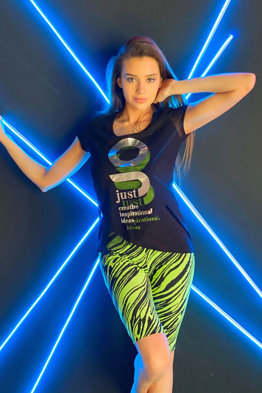 Футболка Натали 8077 вискоза с лайкрой с сеткой  фото 5