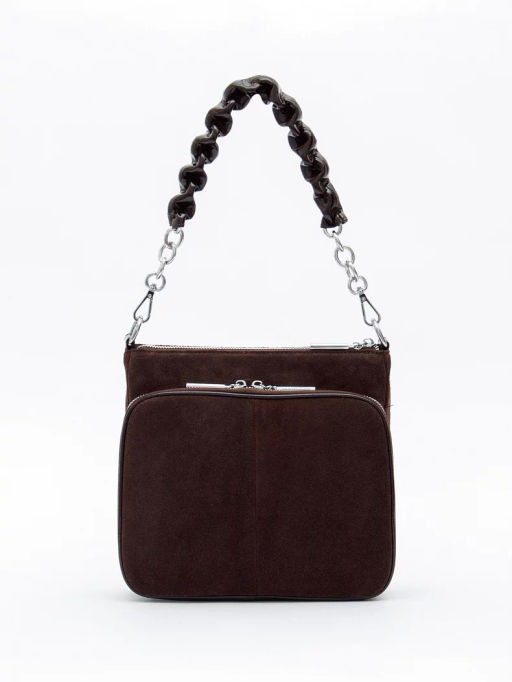 Сумка 2378YF  chocolate Polina&Eiterou