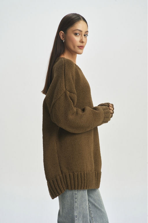 Джемпер Hand made Brown - Erist store фото 4