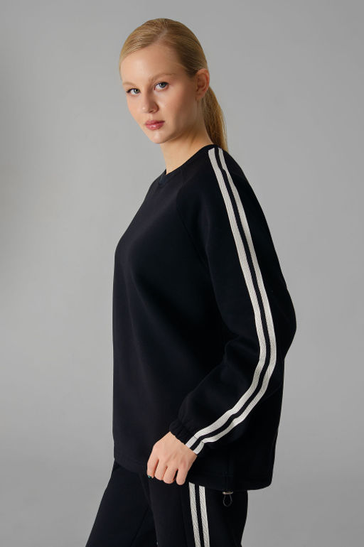 Арт. 2918 Костюм женский с начесом 46-54 (5 шт) Цвет:черный