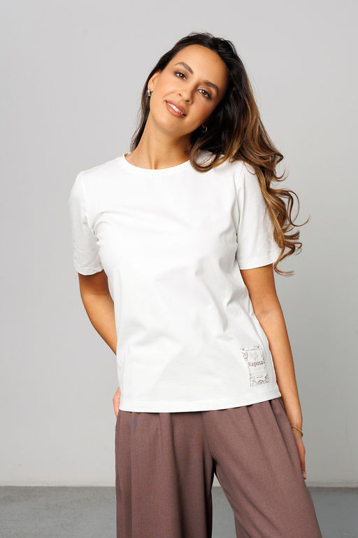 Футболка женская базовая 402MLK