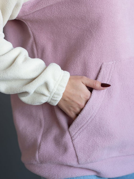 Джемпер женский 6368 пыльная роза, т.серый 770 Lets go - Let's go фото 7