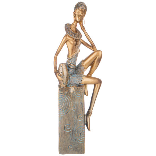 ФИГУРКА ДЕКОРАТИВНАЯ ДЕВУШКА 11,5Х8,5Х33,5СМ - Lefard фото 3