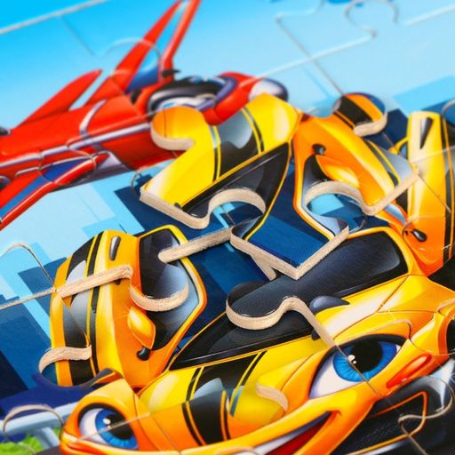 Пазл Транспорт, 14 см х 14 см - Лесная мастерская фото 8