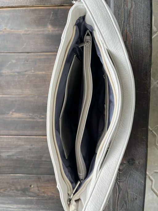 Женская сумка-рюкзак из эко кожи 9902 Бежевый - Kenguluna фото 7