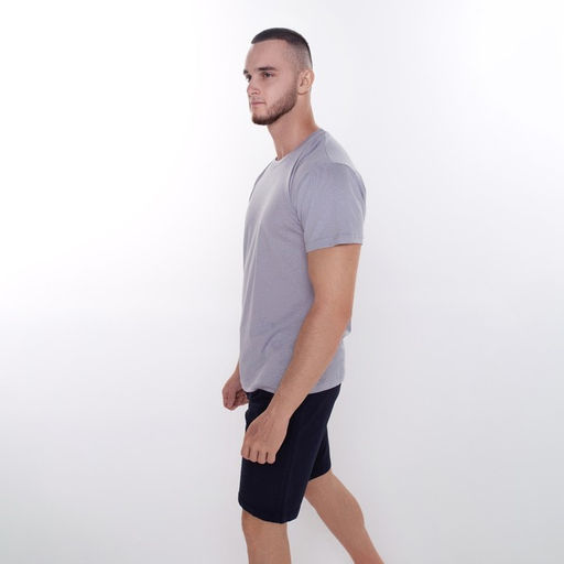 Футболка мужская, цвет серый, размер 48