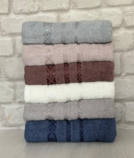 Полотенце EFOR PRIZMA 6 шт хлопок (50*90)