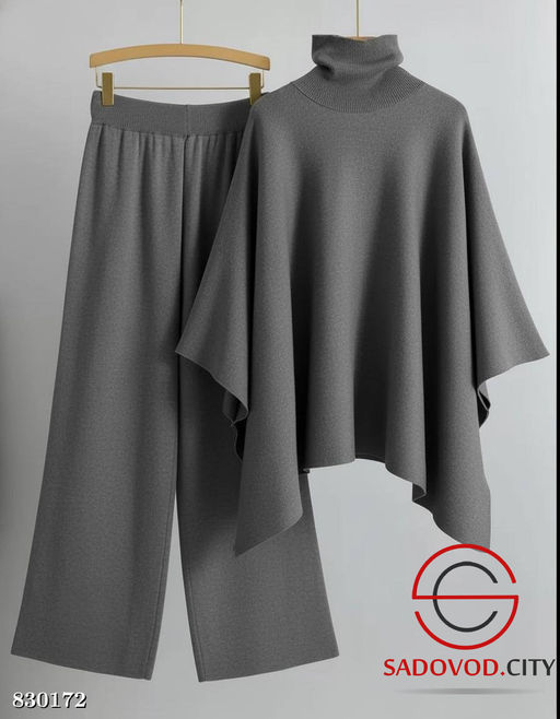 Теплый костюм двойка из кашемира