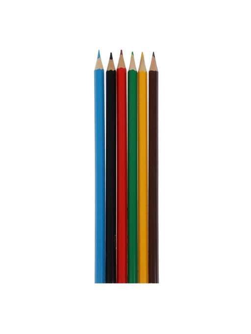 Карандаши Calligrata, цветные, 6 цветов, шестигранные