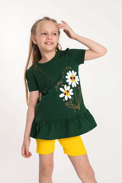 Костюм М224022Па зеленый - Елена фото 6