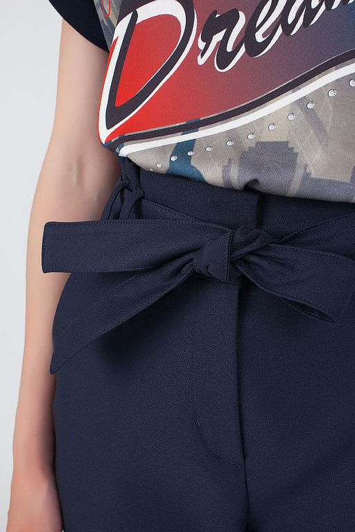 9-983-01/587-4348-22 Блуза трикотаж принт Синема, 37 - Serginnetti фото 5