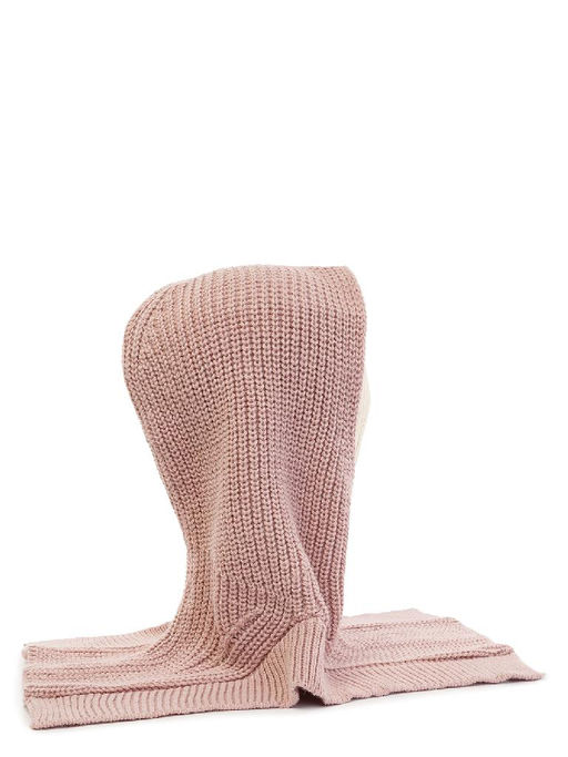 Шапка жен. шерсть+акр LB-BR55036 dirty pink - Labbra фото 6