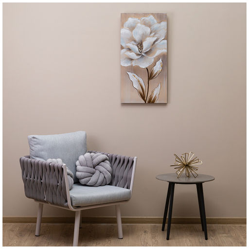 КАРТИНА ЗОЛОТОЙ ЦВЕТОК 40Х80Х3 СМ - Bronco фото 2