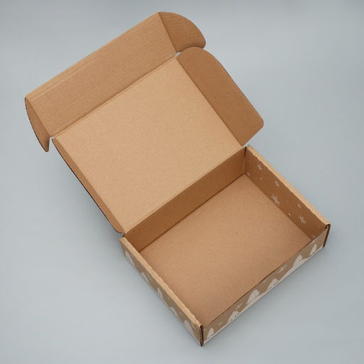 Коробка сборная Снежный город, бурый, 27 х 21 х 9 см - Дарите счастье фото 4