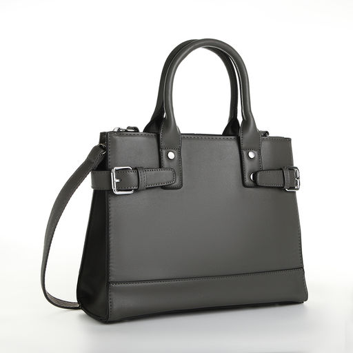 Сумка женская тоут, на молнии, цвет серый - Simaland фото 4