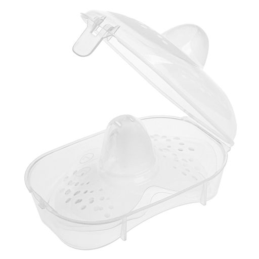 Накладки на грудь для кормления малышей силиконовые многоразовые, набор 2 шт, размер S - Simaland фото 6