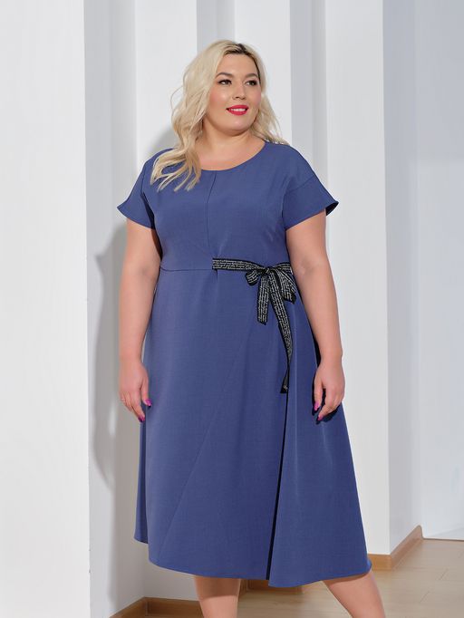 Платье 0083-3 индиго
