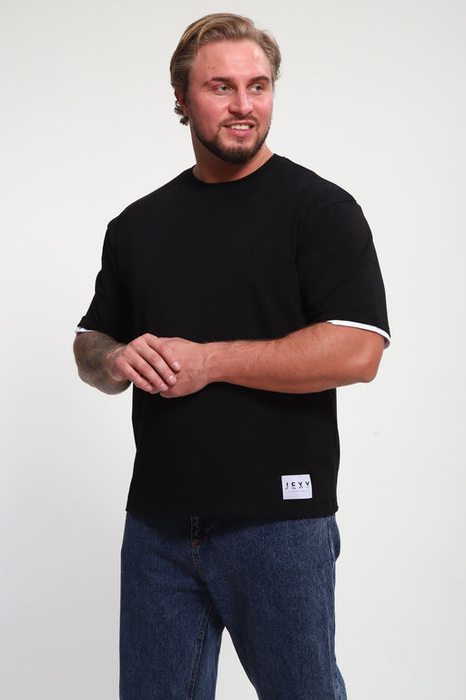 Футболка унисекс с обтачкой ФМЖ-01