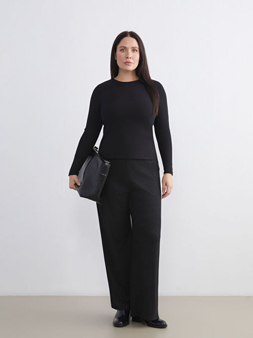 Beli Lastikli Geni? Pa?a Kad?n Pantolon