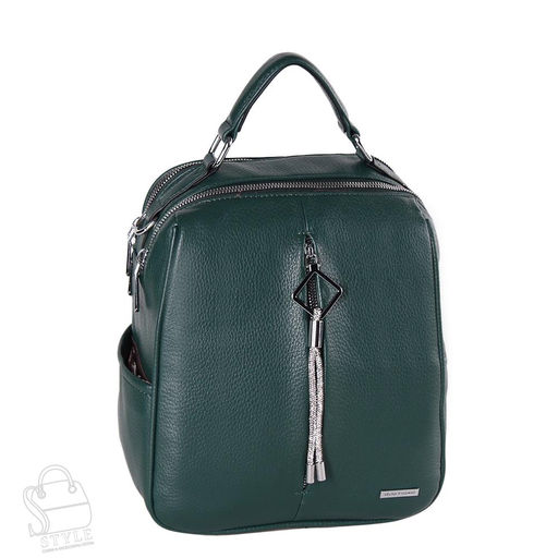 Рюкзак женский 69088-1 green Velina Fabbiano/30 в Новосибирске