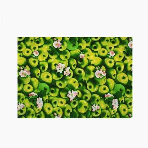 Скатерть рогожка 150х250, Яблоки