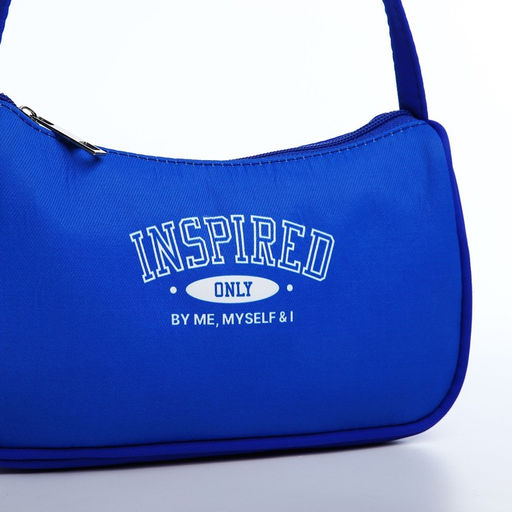 Сумка багет из текстиля, Inspired, 23*13*5 см - Nazamok фото 7