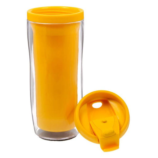 Термокружка под вставку «Жёлтый», 350 мл