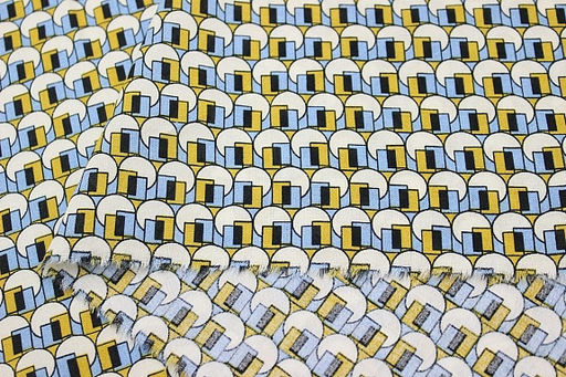 Штапель Континуум, ш.1.43м, вискоза-100%, 90гр/м.кв - Купава фото 5