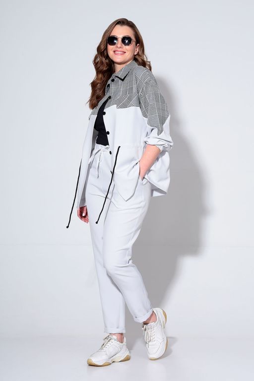 Костюм Liona Style 802 жемчужный  фото 2