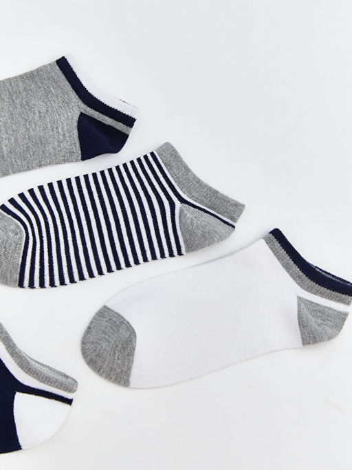 ?izgili Erkek ?ocuk Patik ?orap 5li