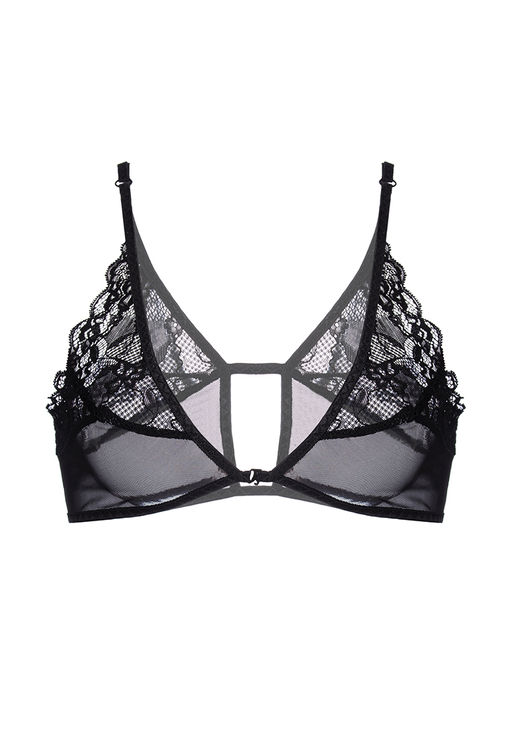 Бралетт Erolanta Odette с застежкой спереди, черный (50-52)  фото 7