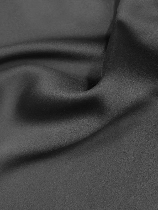 Цена за 118 шт. Ткань плательная, чёрная, ш.150 см, 100 % п/э, 150 г/м²