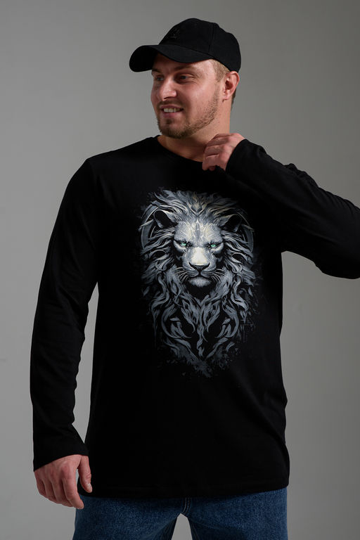 8546 Футболка с длинным рукавом мужская