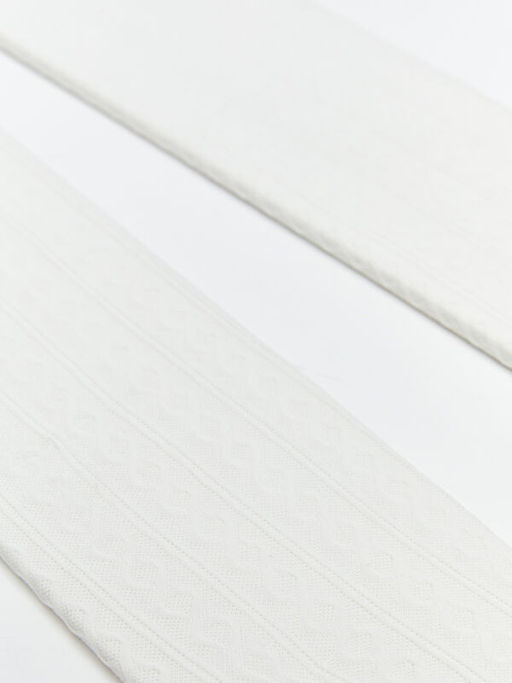 Desenli K?z ?ocuk K?lotlu ?orap 2li