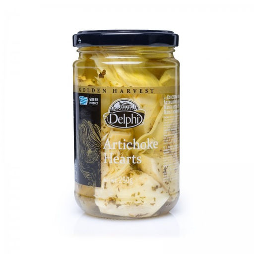 Артишоки в масле Delphi, Греция, ст.банка, 290г