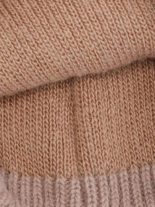 Шапка жен. анг+нейл+шерсть LB-A53048 cappuchino - Labbra фото 4