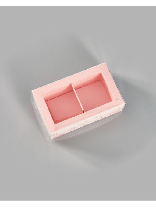 Цена за 5 шт. Коробка для 2 конфет с ячейками Forever, 10×6×3 см