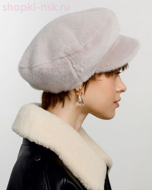 Тэра Кепка женская экомех норка (56-58)