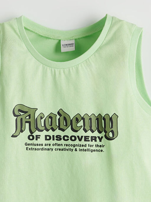 Bisiklet Yaka Erkek ?ocuk Atlet