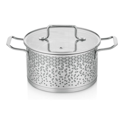Кастрюля с крышкой Walmer Pixel, 3 л, цвет хром