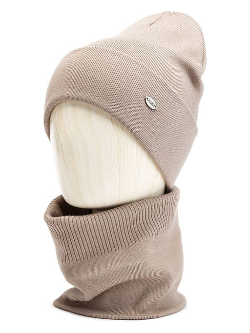 Шарф жен. виск+каш+нейл 22х23 LB-C57010-22 - Labbra фото 12