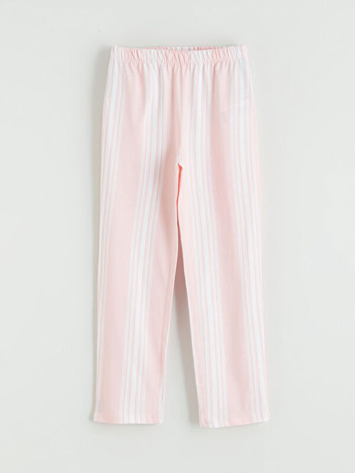 Beli Lastikli K?z ?ocuk Pijama Alt