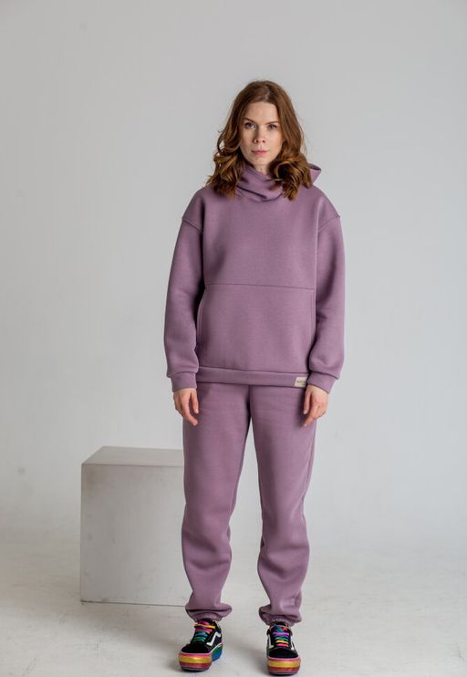 263/264 Костюм утепленный, лила - Knitka wear фото 2