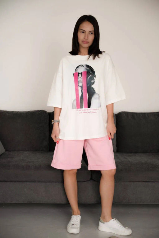 Шорты БР 116-17 Розовый - T.C.T фото 4