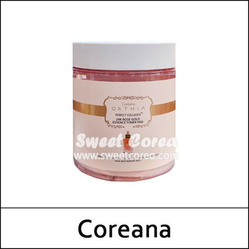 Perfect Collagen 24k Rose Gold Essence Toner Pad - Тонер-подушечка из розового золота, 350мл(100шт)